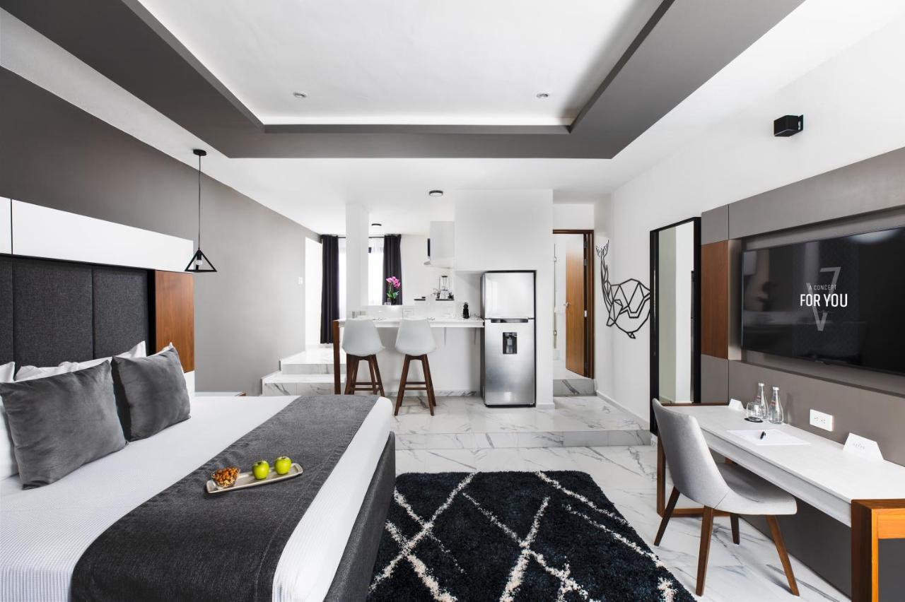 Seven Boutique Apartments Cancún Zewnętrze zdjęcie