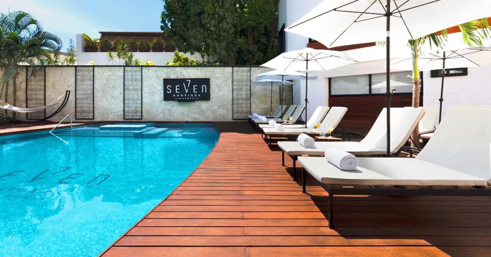 Seven Boutique Apartments Cancún Zewnętrze zdjęcie