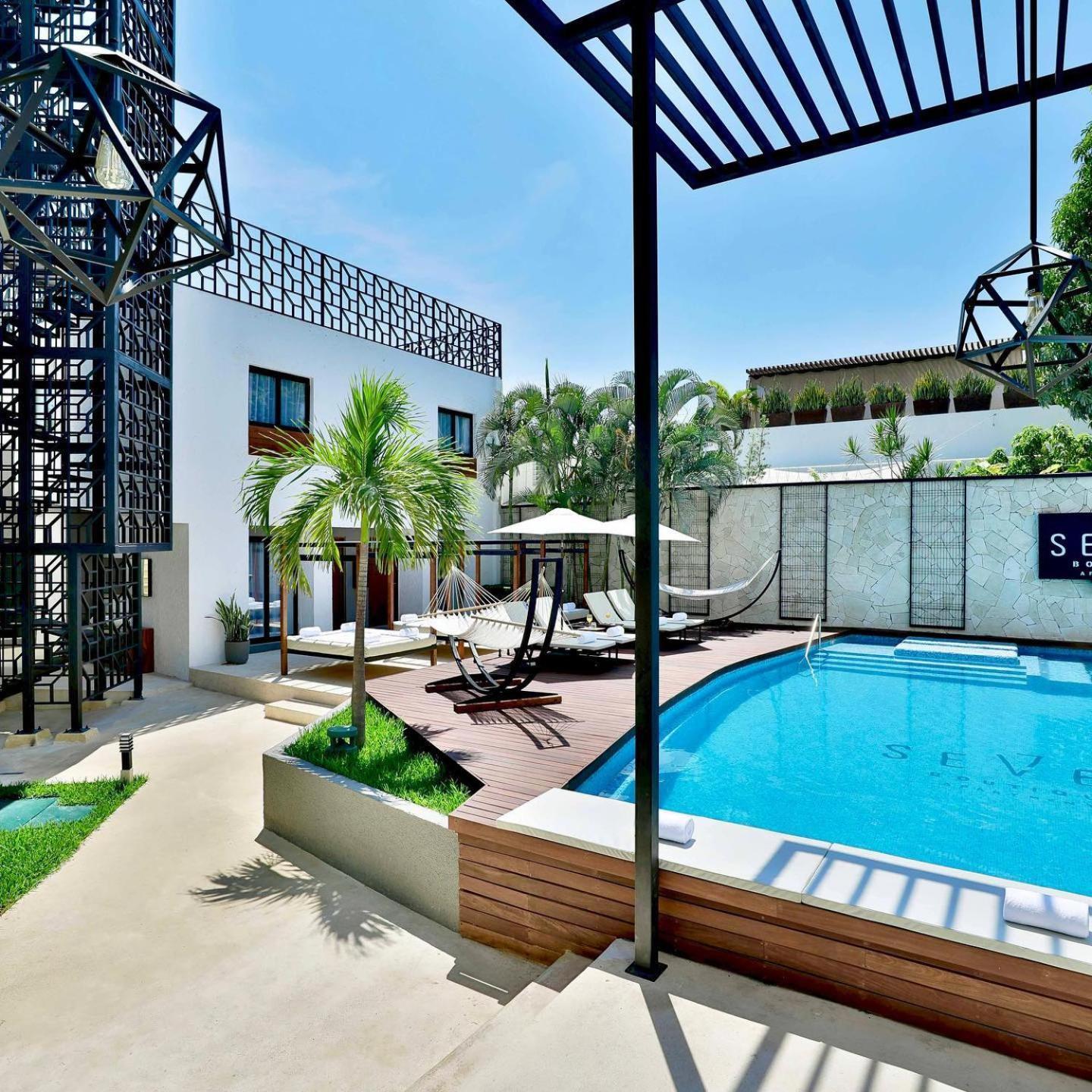 Seven Boutique Apartments Cancún Zewnętrze zdjęcie